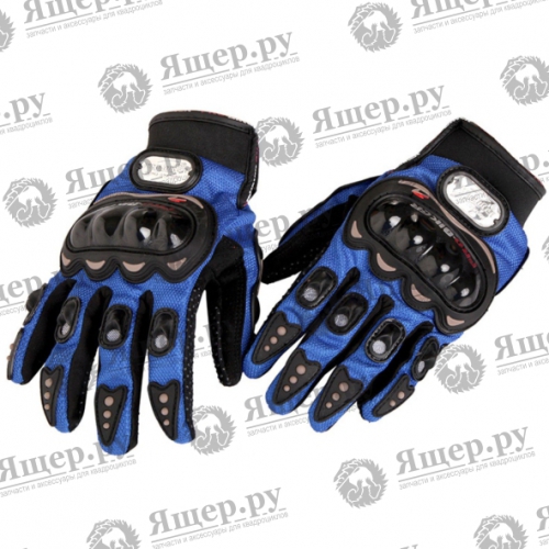 Мотоперчатки Pro Biker синие, размер L